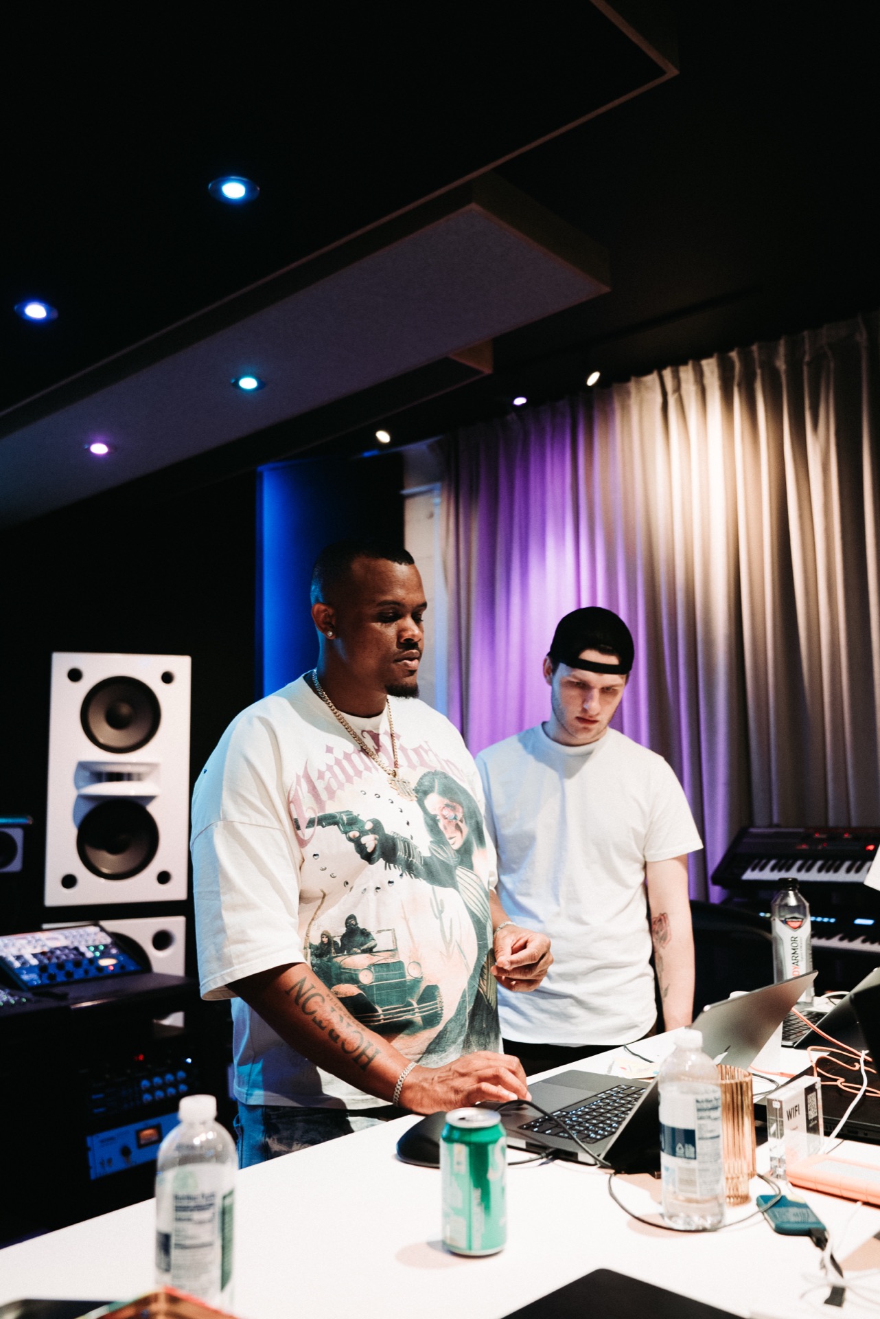 Djaxx studio session